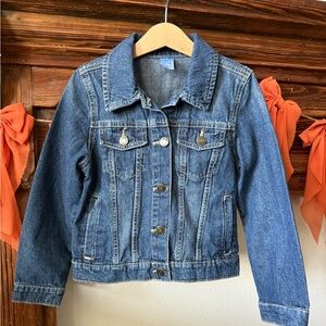 Carters Denim Jacket Girls 7 NWOT